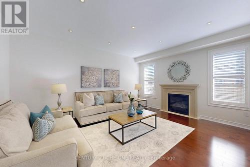 6 Roy Harper Avenue, Aurora, ON - Indoor Photo Showing Living Room With Fireplace