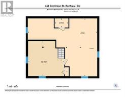 Basement Floorplan.  Includes Laundry, Workshop and Utility Areas. - 