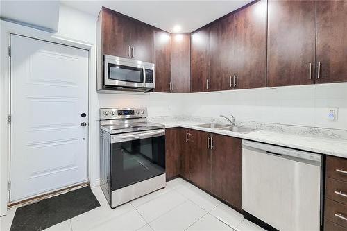 245 Wilson Street, Hamilton, ON - Indoor Photo Showing Kitchen With Double Sink