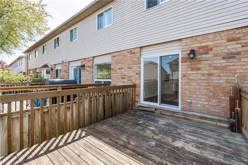 346 Highland Road W|Unit #16, Stoney Creek, ON - Outdoor With Deck Patio Veranda With Exterior