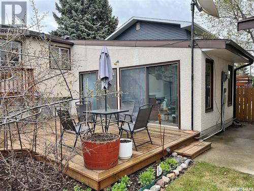 3711 Balfour Street, Saskatoon, SK - Outdoor With Deck Patio Veranda With Exterior