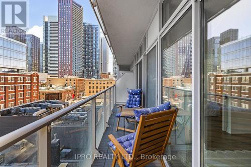 732 - 21 Nelson Street, Toronto, ON - Outdoor With Balcony With Exterior