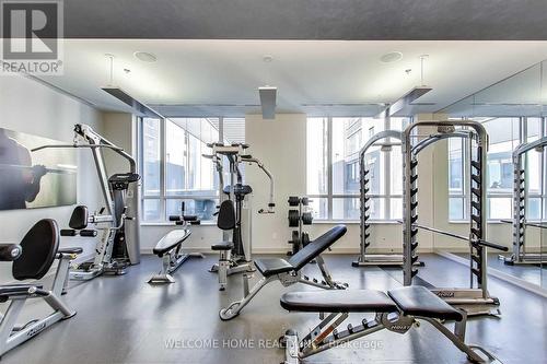 3201 - 88 Scott Street, Toronto, ON - Indoor Photo Showing Gym Room