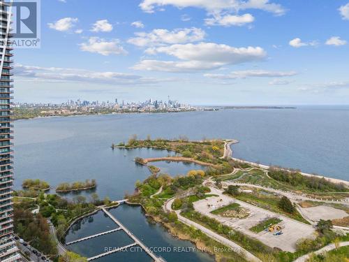 3809 - 10 Park Lawn Road, Toronto, ON - Outdoor With Body Of Water With View