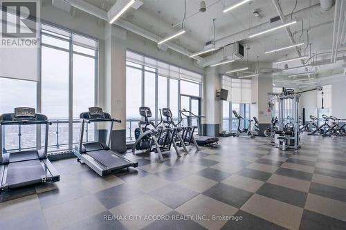 3809 - 10 Park Lawn Road, Toronto, ON - Indoor Photo Showing Gym Room