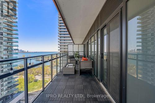 1313 - 30 Shore Breeze Boulevard, Toronto, ON - Outdoor With Body Of Water With Balcony With Exterior