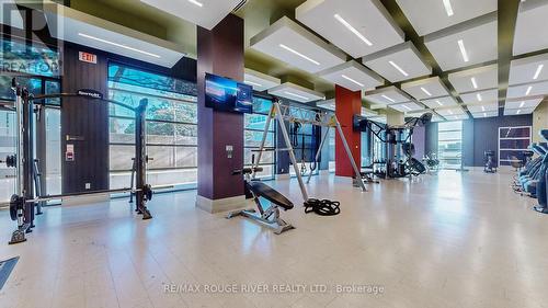 709 - 55 Ann O'Reilly Road, Toronto, ON - Indoor Photo Showing Gym Room