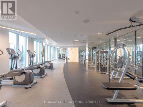 4215 - 251 Jarvis Street, Toronto, ON - Indoor Photo Showing Gym Room