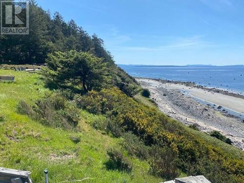 1260 Meadow Lane, Savary Island, BC - Outdoor With Body Of Water With Deck Patio Veranda With View