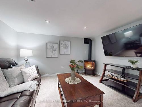 1282 Ganaraska Rd, Port Hope, ON - Indoor Photo Showing Living Room With Fireplace