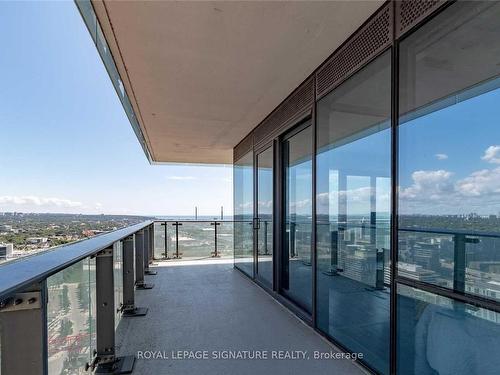 3204-390 Cherry St, Toronto, ON - Outdoor With Balcony With View With Exterior
