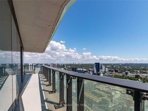 3204-390 Cherry St, Toronto, ON - Outdoor With Balcony With View