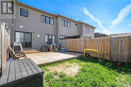 342 Axis Way, Ottawa, ON - Outdoor With Deck Patio Veranda With Exterior