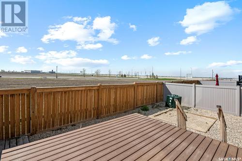 8116 Barley Crescent, Regina, SK - Outdoor With Deck Patio Veranda