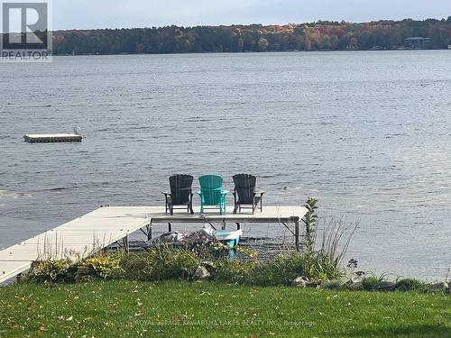 61 Beaver Drive, Kawartha Lakes, ON - Outdoor With Body Of Water With Deck Patio Veranda With View