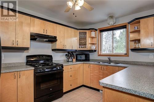 14 Adam Street, Lively, ON - Indoor Photo Showing Kitchen With Double Sink