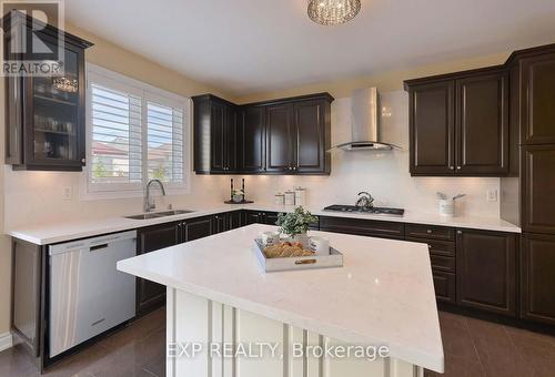 16 Chilliwack Grove, Brampton, ON - Indoor Photo Showing Kitchen With Double Sink With Upgraded Kitchen