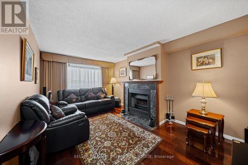 915 Catskill Drive, Oshawa, ON - Indoor Photo Showing Living Room With Fireplace