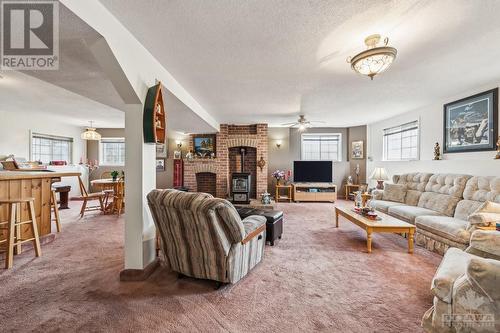 139 Bay Road, Lombardy, ON - Indoor Photo Showing Living Room With Fireplace