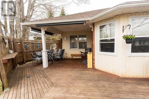 530 Fulton Avenue, Fredericton, NB - Outdoor With Deck Patio Veranda With Exterior