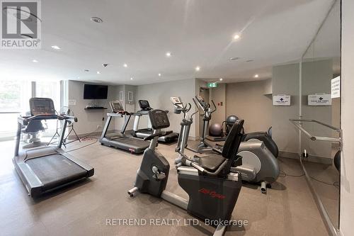1207 - 33 Elmhurst Avenue, Toronto, ON - Indoor Photo Showing Gym Room