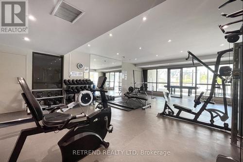 1207 - 33 Elmhurst Avenue, Toronto, ON - Indoor Photo Showing Gym Room