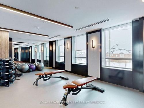 419-11782 Ninth Line, Whitchurch-Stouffville, ON - Indoor Photo Showing Gym Room