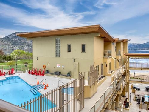 505-250 Marina Way, Penticton, BC - Outdoor With In Ground Pool