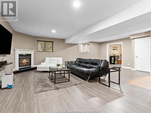 3699 Deerbrook Drive, Windsor, ON - Indoor With Fireplace