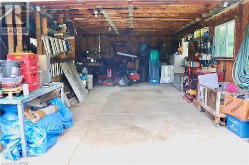 6641 Hwy 534, Restoule, ON - Indoor Photo Showing Garage