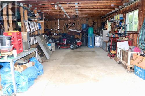 6641 Hwy 534, Restoule, ON - Indoor Photo Showing Garage