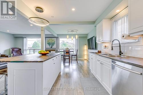 145 Millen Road, Hamilton, ON - Indoor Photo Showing Kitchen With Double Sink