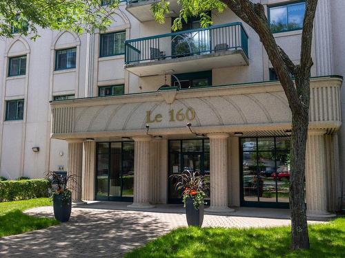 Exterior entrance - 609-160 Ch. De La Rive-Boisée, Montréal (Pierrefonds-Roxboro), QC - Outdoor With Balcony