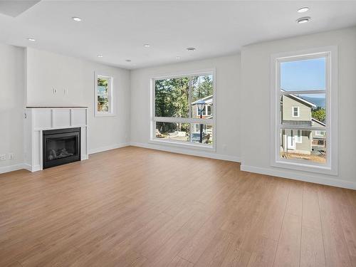 3460 Myles Mansell Rd, Langford, BC - Indoor Photo Showing Living Room With Fireplace