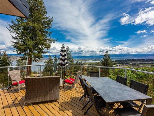 1449 Scott Crescent, West Kelowna, BC - Outdoor With Body Of Water With Deck Patio Veranda With View
