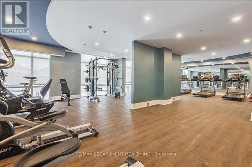 1001 - 450 Dundas Street E, Hamilton, ON - Indoor Photo Showing Gym Room