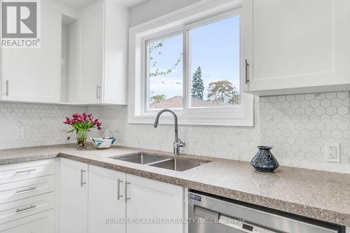 101 King Street E, Hamilton, ON - Indoor Photo Showing Kitchen With Double Sink