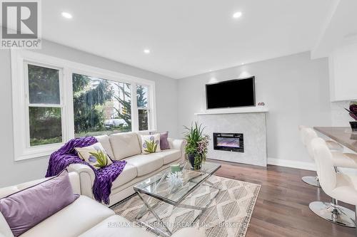 101 King Street E, Hamilton, ON - Indoor Photo Showing Living Room With Fireplace