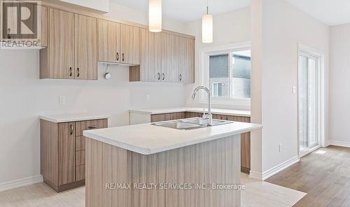 103 Mclaughlin Street, Welland, ON - Indoor Photo Showing Kitchen With Double Sink