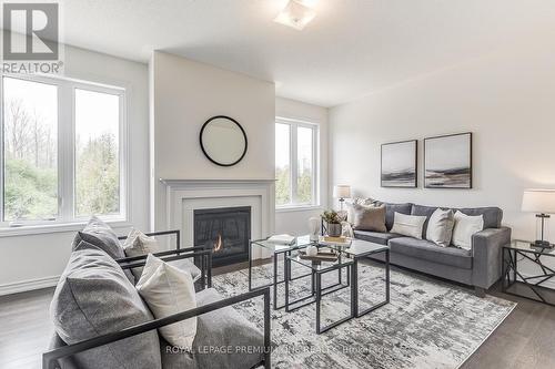 295 Trillium Court, Shelburne, ON - Indoor Photo Showing Living Room With Fireplace
