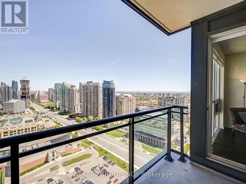 2608 - 510 Curran Place, Mississauga, ON - Outdoor With Balcony With View With Exterior