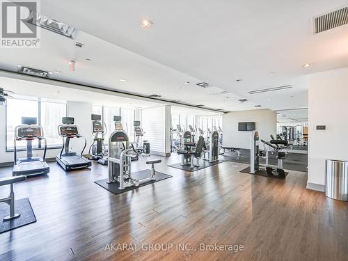 2608 - 510 Curran Place, Mississauga, ON - Indoor Photo Showing Gym Room