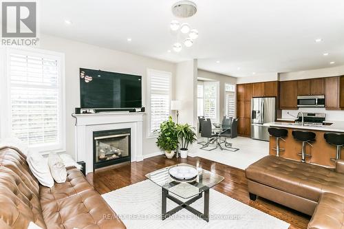 170 Fennamore Terrace, Milton, ON - Indoor Photo Showing Living Room With Fireplace