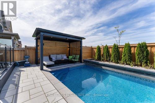 34 Streamside Street, Vaughan, ON - Outdoor With In Ground Pool