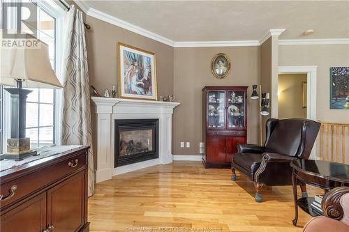 142 Nathalie St, Dieppe, NB - Indoor Photo Showing Living Room With Fireplace