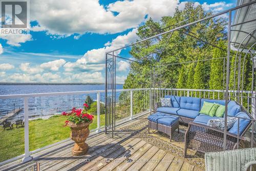 30 Georgian Lane, Tay, ON - Outdoor With Body Of Water With Deck Patio Veranda With View