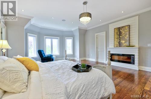 120 Homewood Avenue, Toronto, ON - Indoor Photo Showing Bedroom With Fireplace