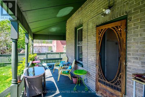 535 Paterson Street, Peterborough, ON - Outdoor With Deck Patio Veranda With Exterior