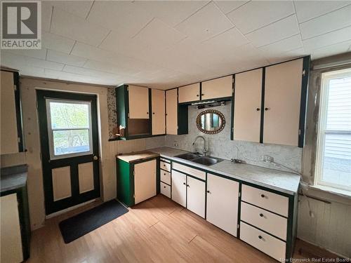109 Victoria Street, Woodstock, NB - Indoor Photo Showing Kitchen With Double Sink