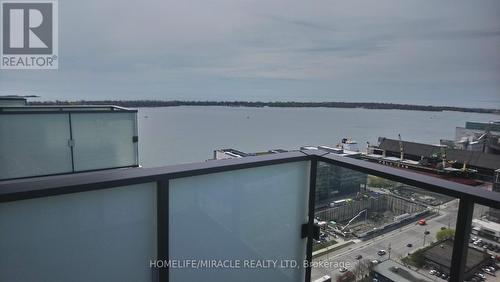 2802 - 16 Bonnycastle Street, Toronto, ON - Outdoor With Body Of Water With View